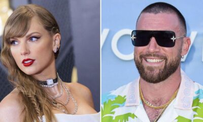 News Update: Superstar pop singer Taylor Swift discovered her boyfriend, Kansas City Chiefs player Travis Kelce, in a hotel room with Kim Kardashian. Perplexed, Taylor wondered what to do. Should she end her relationship with Travis or keep it going? If you want them to stay together, drop a yes.