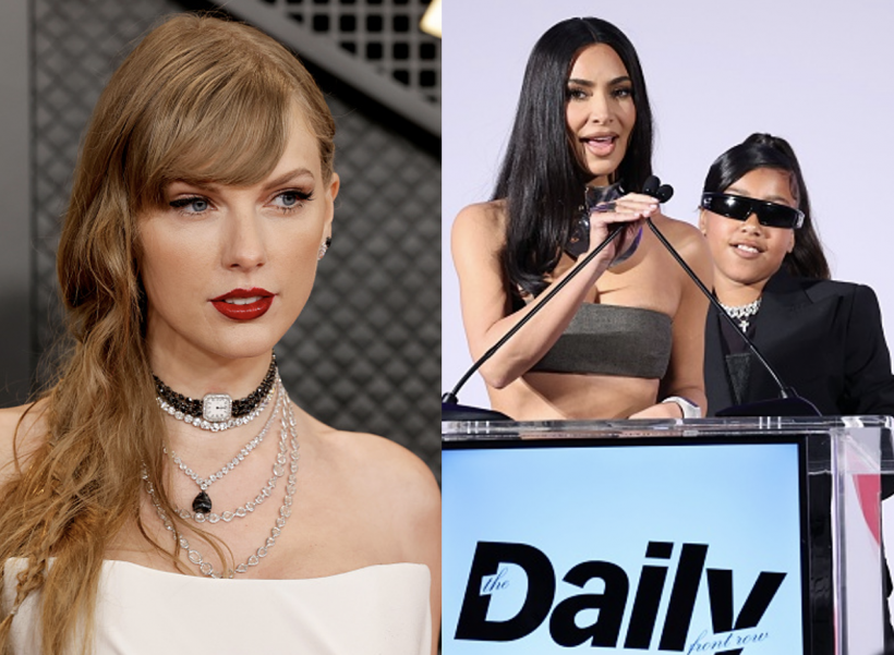Exclusive: See how Taylor Swift is humiliated and criticized by Kim Kardashian's daughter North West on her Instagram page and other social media accounts, causing backlash among fans as the drama resurfaces. Regarding North West's immature actions, Kim Kardashian or someone else ought to be questioned?
